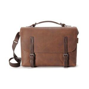 Aunts & Uncles Fella Leather Messenger Bag